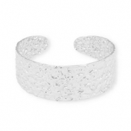 Bracelets en acier Inox jonc Argenté
