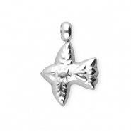 BY31® Breloques en acier Inox oiseau Argenté