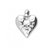 BY31® Breloques en acier Inox coeur Doré