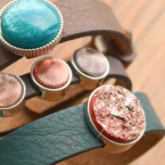 Sets d'inspiration Bracelets Cuoio et cabochons Polaris Elements