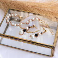 Sets d'inspiration Inspiration pour des bijoux élégants avec des perles en verre cirées intemporelles 