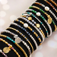 Sets d'inspiration Créez des bijoux élégants avec des perles à facettes rondes