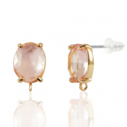 Crystal Glass Boucles d’oreilles en verre Crystal Glass