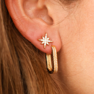 Nouveau Nouvelles boucles d'oreilles en laiton TQ