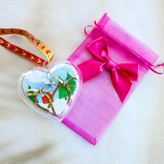 Nouveau Magnifiques sachets en organza et ornements