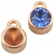 Sertis en métal DQ 1 anneau pour chaton SS29 doré rosé