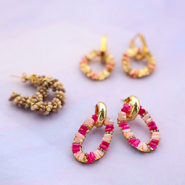 Sets d'inspiration Mix & match avec des pendentifs et boucles d'oreilles à facettes