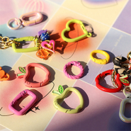 Sets d'inspiration Comment assortir les pièces de porte-clés colorées ?
