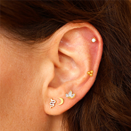 Sets d'inspiration Complétez votre collection avec des piercings en acier inoxydable