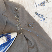 Sets d'inspiration Idées de stylisme avec strass thermocollants et chaînes strass