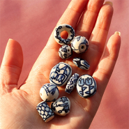 Nouveau Nouveau : perles en céramique