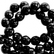 Pierres naturelles facettées 4mm Noir