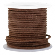 Cuir DQ et daim DQ Cuir DQ rond 1mm