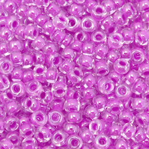 Perles de rocailles Miyuki 8/0 Luminous purple lila 8-4303