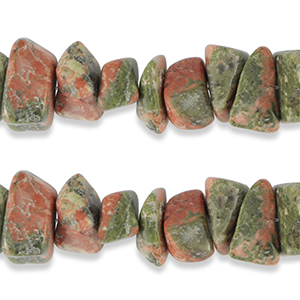 Perles Chips Granit Vert terre