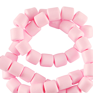Perles en polym&egrave;re 6mm Rose clair