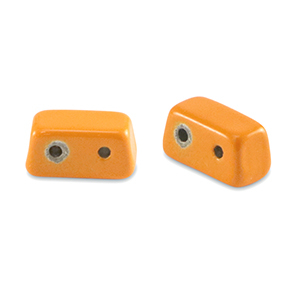 Perles tile rectangle Orange