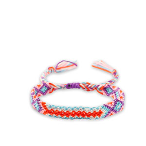Cha&icirc;nes de cheville tendance Bleu turquoise-violet