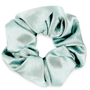 Chouchous pour cheveux soyeux Bleu allure