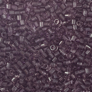 Perles Miyuki d&eacute;licas 15/0 Transparent light amethyst DBS1108