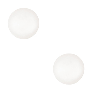 Cabochon "Pierre de Naissance" Avril doux 4mm Polaris Elements SS16 Shiny Blanc