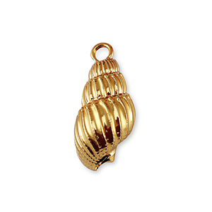Pendentifs coquillage specials Dor&eacute;