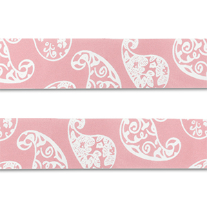 Bandana Rose clair-blanc