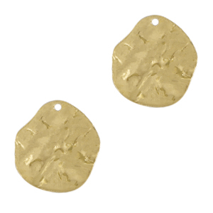 Breloques en m&eacute;tal DQ irr&eacute;gulier Dor&eacute; (sans nickel)