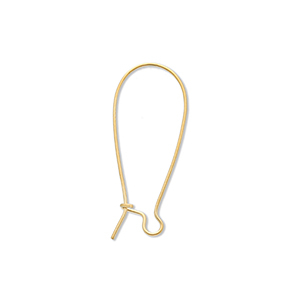 Appr&ecirc;ts en acier Inox boucles d'oreilles dormeuses Dor&eacute;