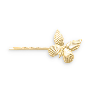 Accessoires pour cheveux epingle &agrave; cheveux papillon Dor&eacute;