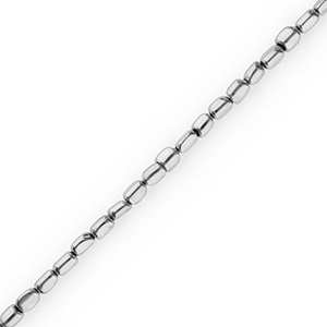Perles h&eacute;matites Argent&eacute;