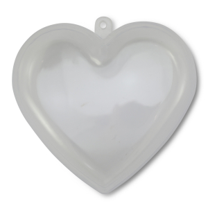 D&eacute;coration transparente coeur Transparent