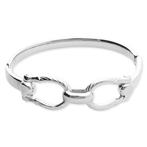 Bracelets en acier Inox Argent&eacute;