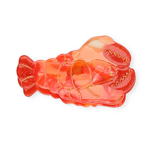 Accessoires pour cheveux pince &agrave; cheveux homard Rouge-dor&eacute;