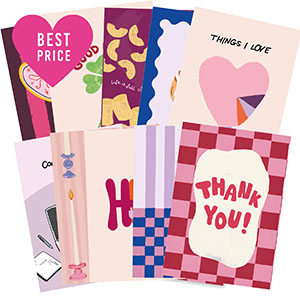 BY31&reg; Cartes &agrave; bijoux assorties Multicolore