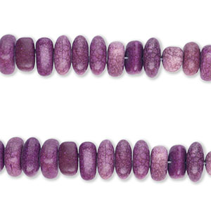 Perles en c&eacute;ramique en forme de galet Cr&egrave;me de m&ucirc;re