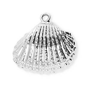 Pendentifs coquillage specials coque Argent&eacute;