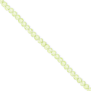 Perles &agrave; facettes 3x2&nbsp;mm disque Heishi Vert clair