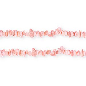 Perles coquillage chipstone Rose