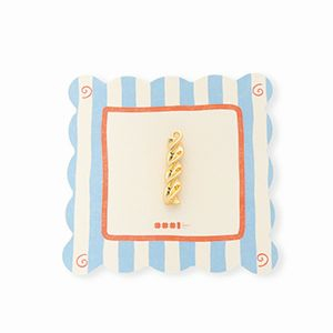 BY31&reg; Breloques en laiton Eco-brass p&acirc;tes (spirale) Dor&eacute;