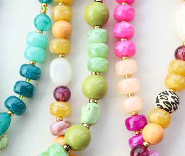 Perles acryliques