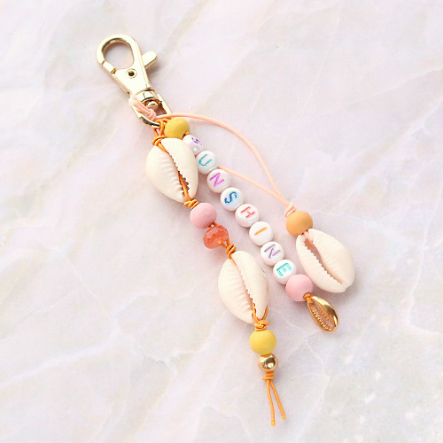 Bijoux de plage avec perles en bois, perles coquillage et m&eacute;tal DQ !