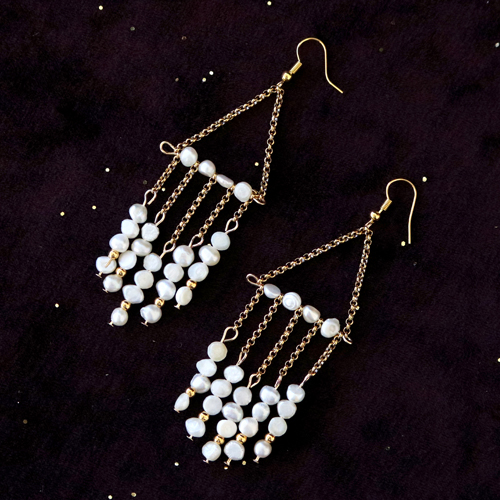 Fabriquez vous-m&ecirc;me des boucles d&rsquo;oreilles et des bracelets avec des perles d&rsquo;eau douce  