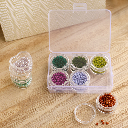 Bo&icirc;tes de rangement &agrave; bijoux pour toutes vos perles et fournitures