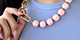 Nouvelles perles acryliques DQ &agrave; rayures