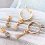 MIX ET MATCH ! Des boucles d'oreilles minimalistes interchangeables