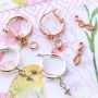 MIX ET MATCH ! Des boucles d'oreilles minimalistes interchangeables