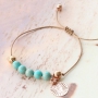Bijoux fantaisies avec pierres naturelles jaspe