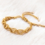 Bracelets en macram&eacute; pour l'automne