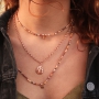 Colliers tendance avec perles de rocailles